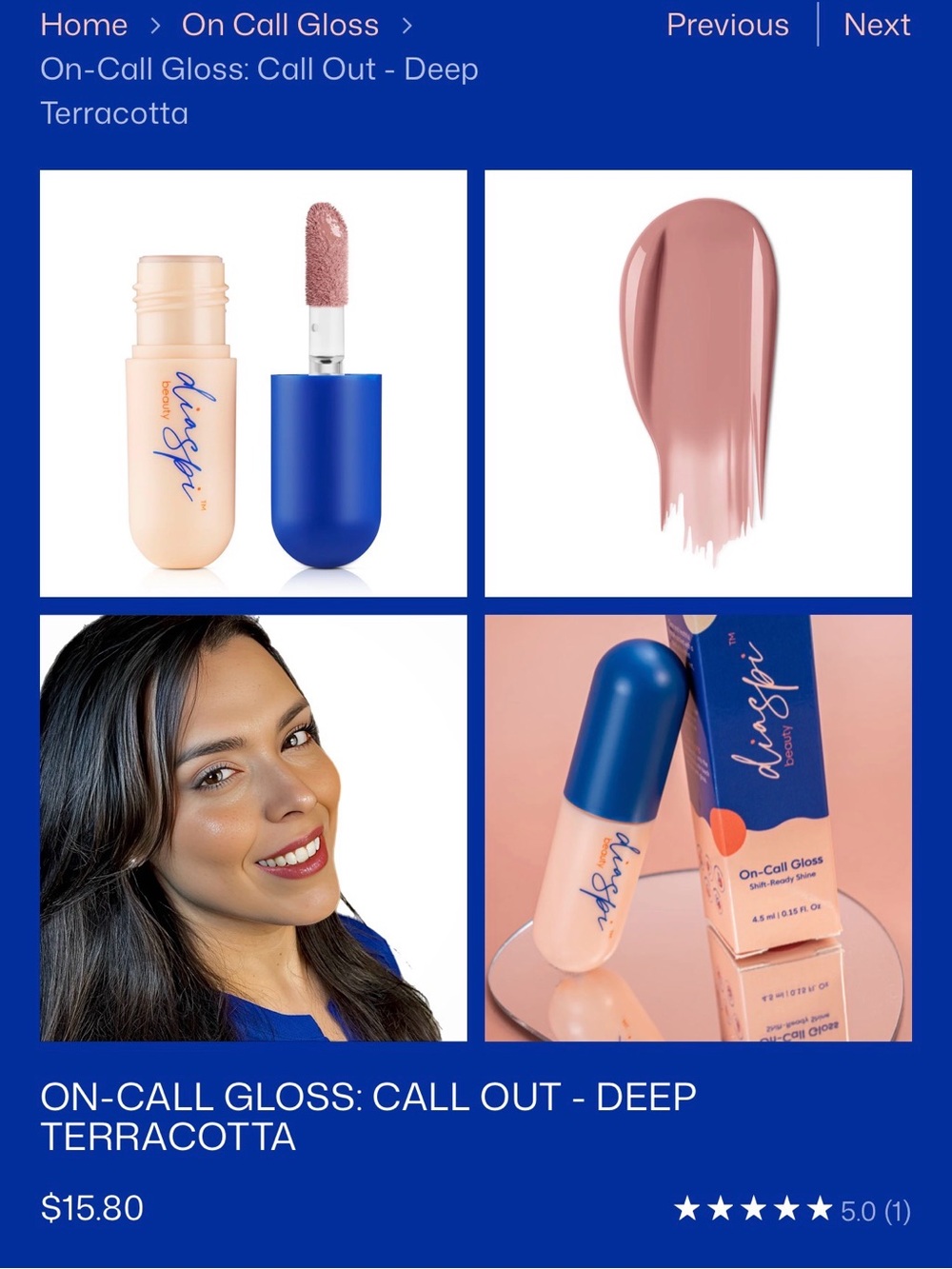 Diaspi On Call Gloss in Call Out
